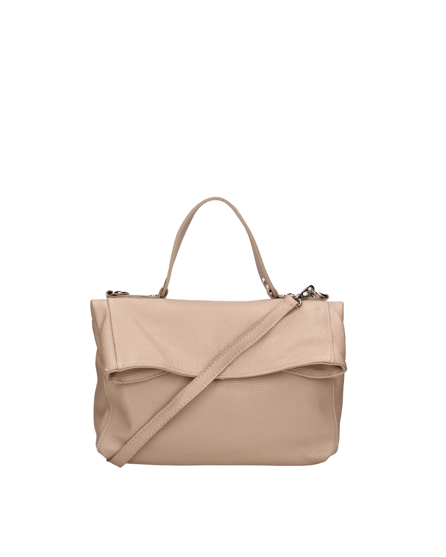 Borsa a spalla convertibile in zaino da donna In Vera pelle
