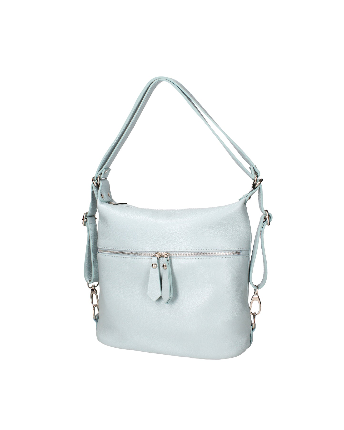 Bianca Borsa a spalla convertibile in zaino da donna In Vera pelle