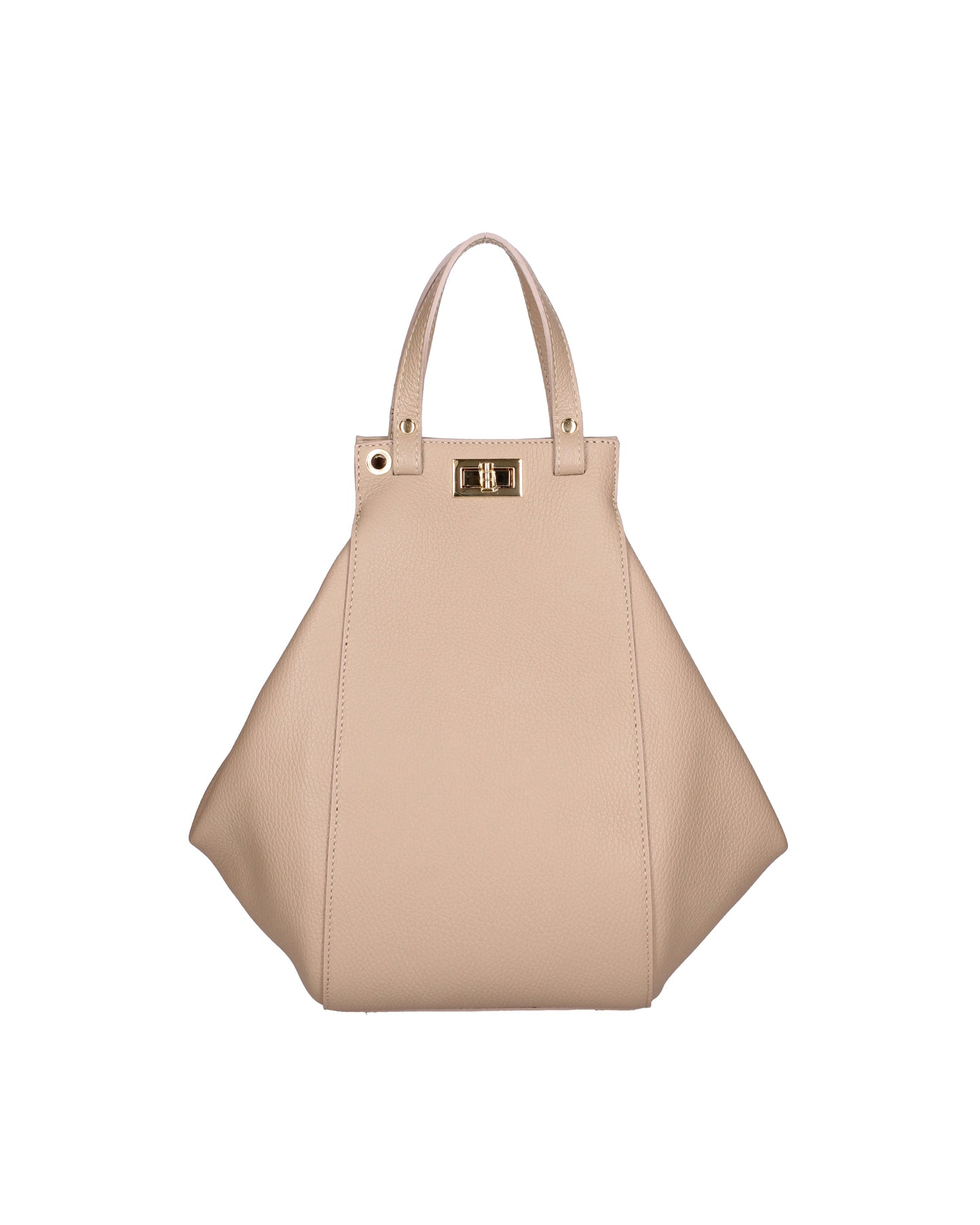 Borsa a mano da donna In Vera pelle | Viola Castellani | VC220716223FBG-D05_CAPPUCCINO