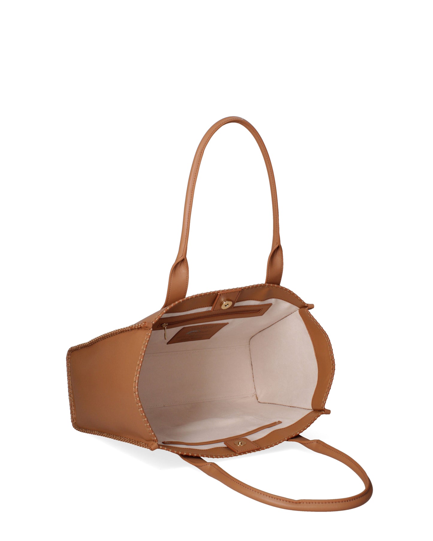 Borsa a spalla da donna 100% recycled leather