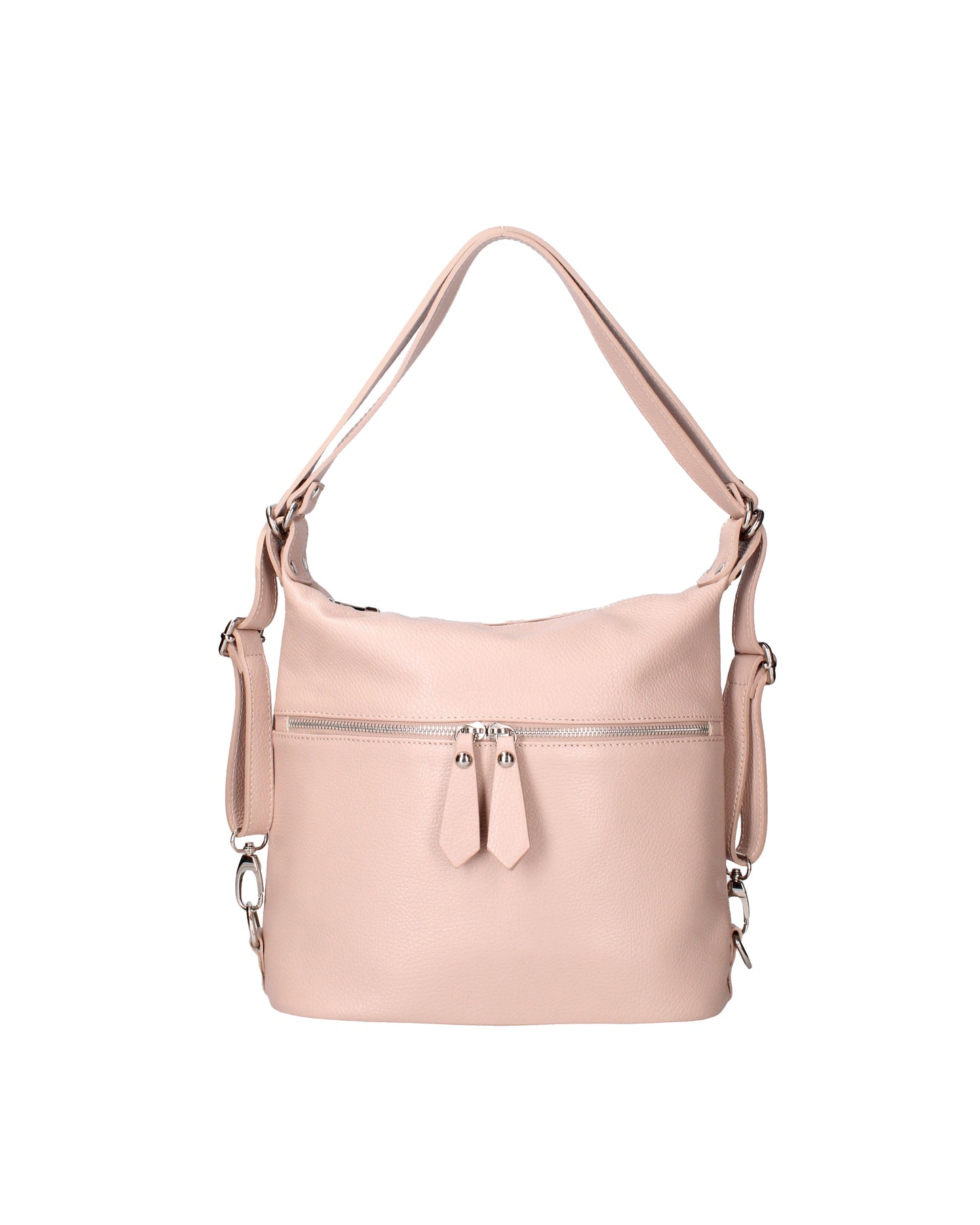 Borsa a spalla convertibile in zaino da donna In Vera pelle | Viola Castellani | VC220713623FBG-D68_CIPRIA
