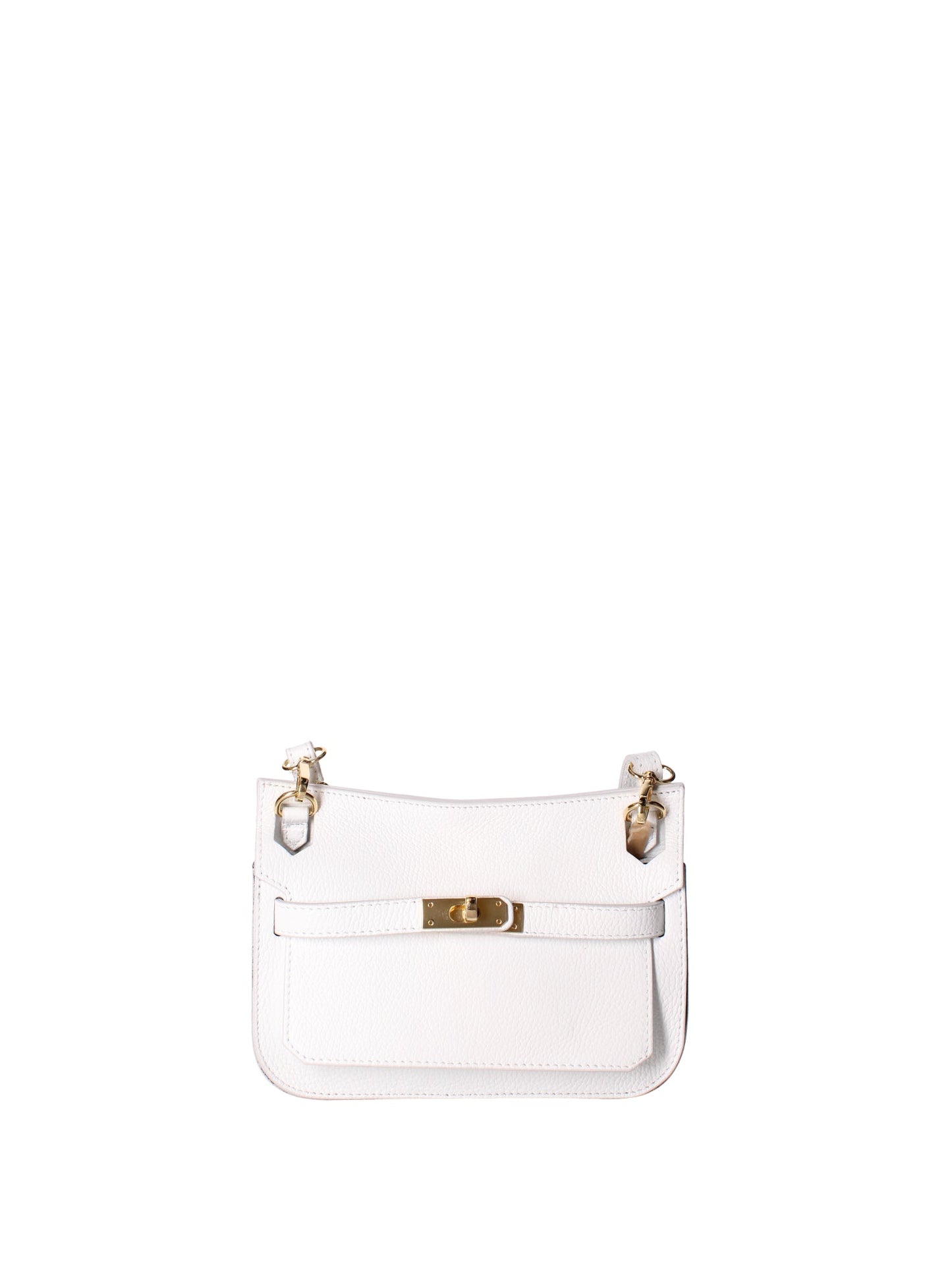 Borsa a tracolla da donna In Vera pelle | Viola Castellani | VC220714523FBG-D01_BIANCO