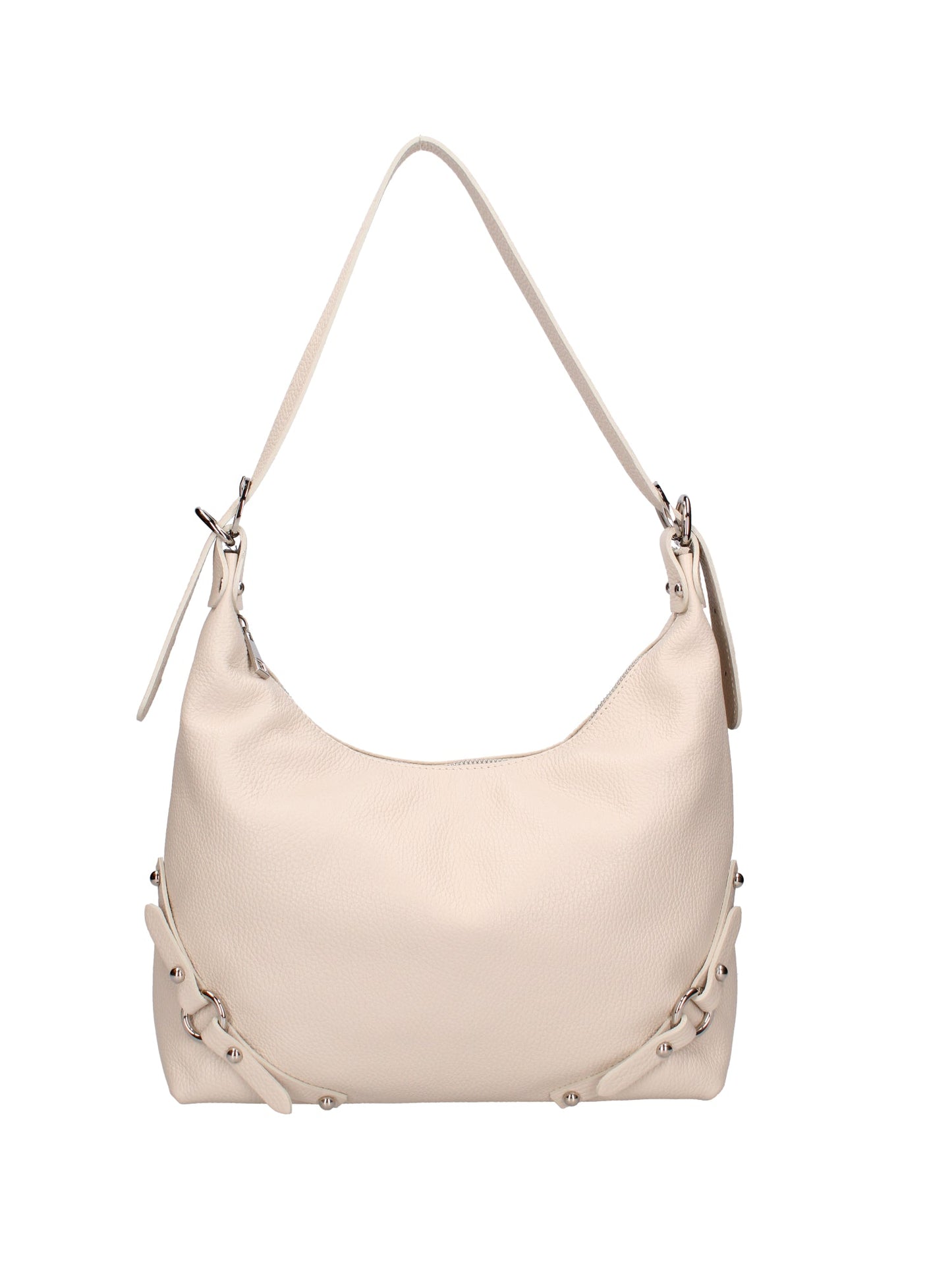 Borsa a spalla da donna In Vera pelle | Viola Castellani | VC220714023FBG-D37_LATTE