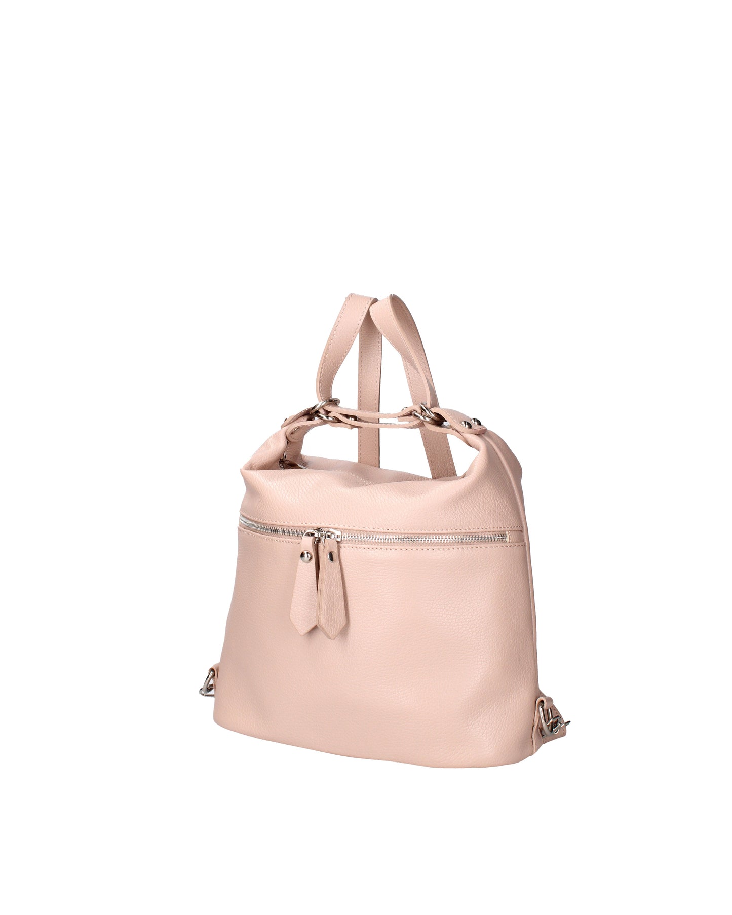 Bianca Borsa a spalla convertibile in zaino da donna In Vera pelle