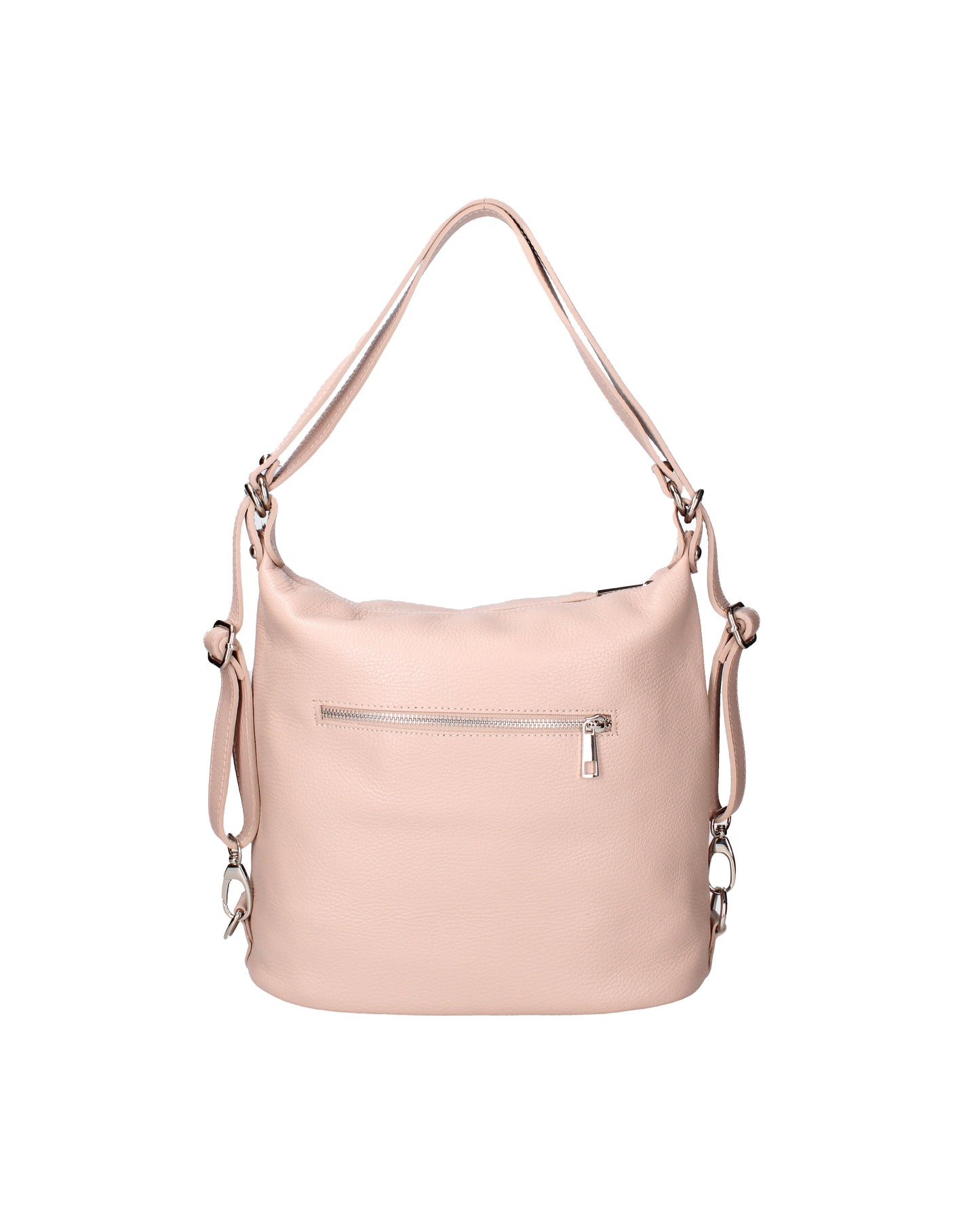 Bianca Borsa a spalla convertibile in zaino da donna In Vera pelle