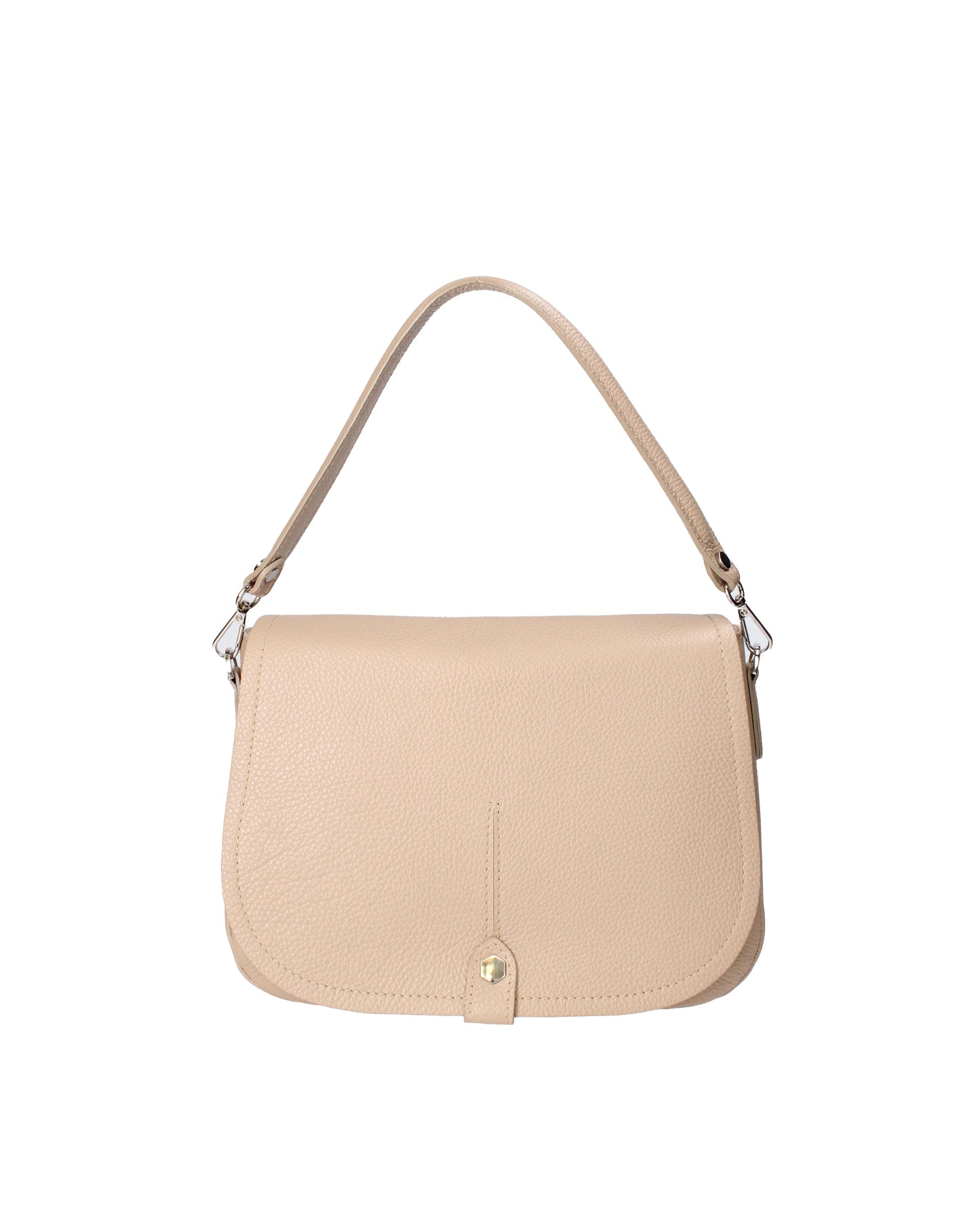 Borsa a spalla da donna In Vera pelle | Viola Castellani | VC220713923FBG-D05_CAPPUCCINO