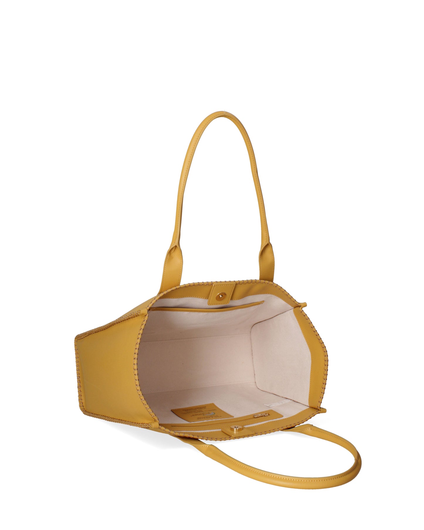 Borsa a spalla da donna 100% recycled leather