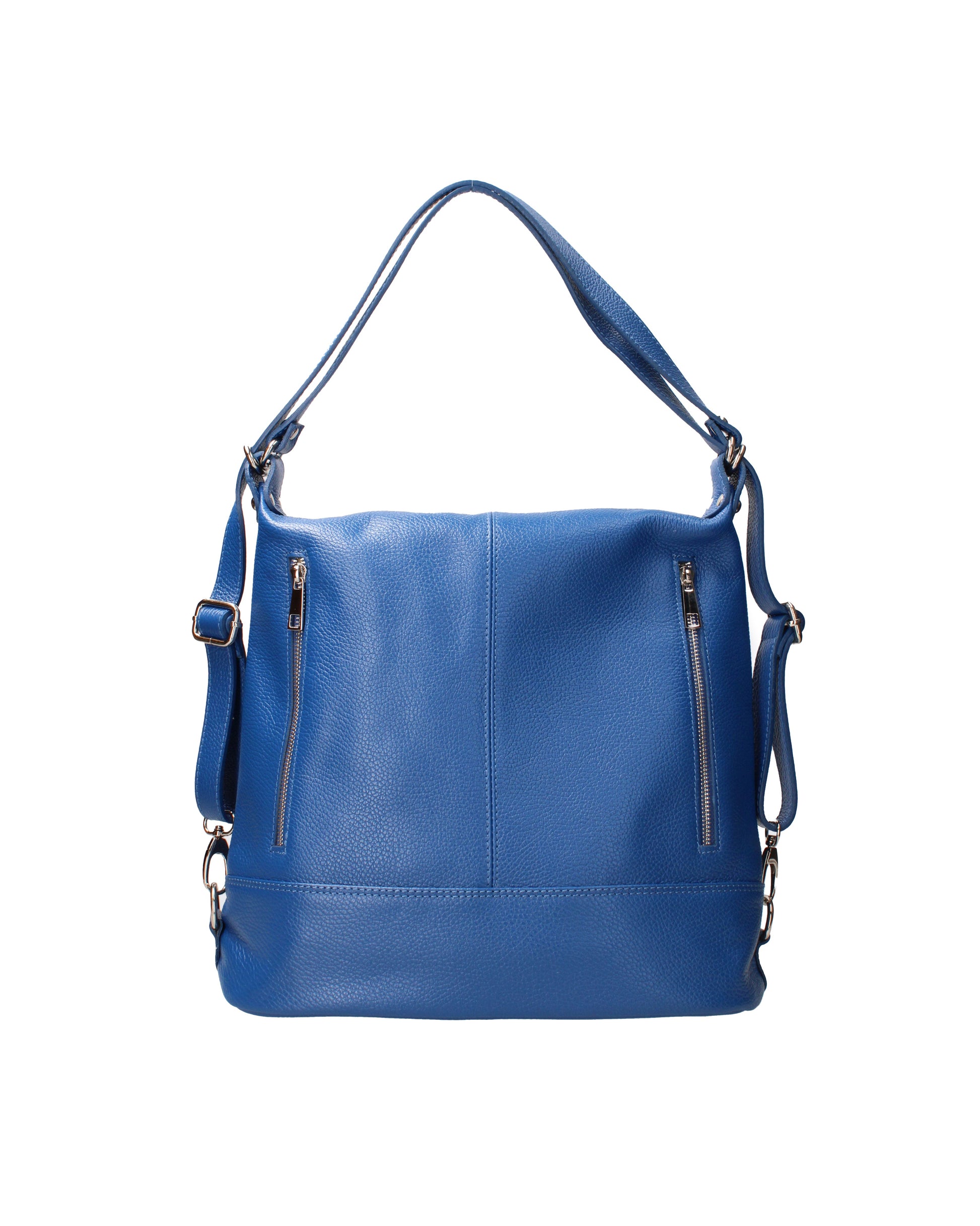 Borsa a spalla convertibile in zaino da donna In Vera pelle | Viola Castellani | VC220713523FBG-D22_BLUETTE