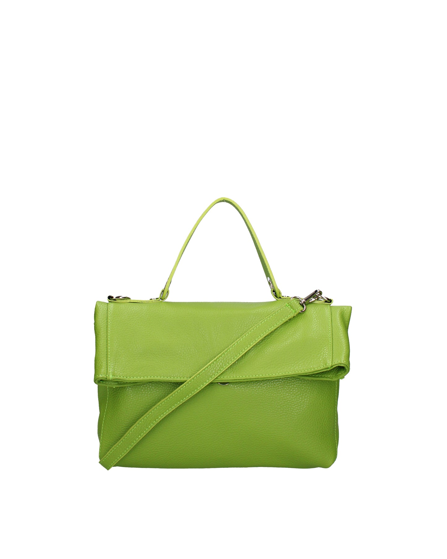 Borsa a spalla convertibile in zaino da donna In Vera pelle
