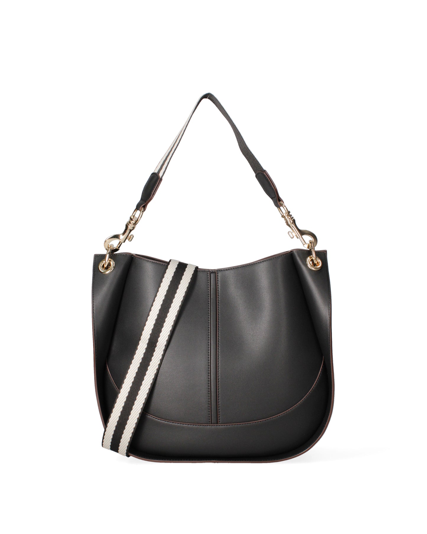 Borsa a spalla da donna 100% recycled leather