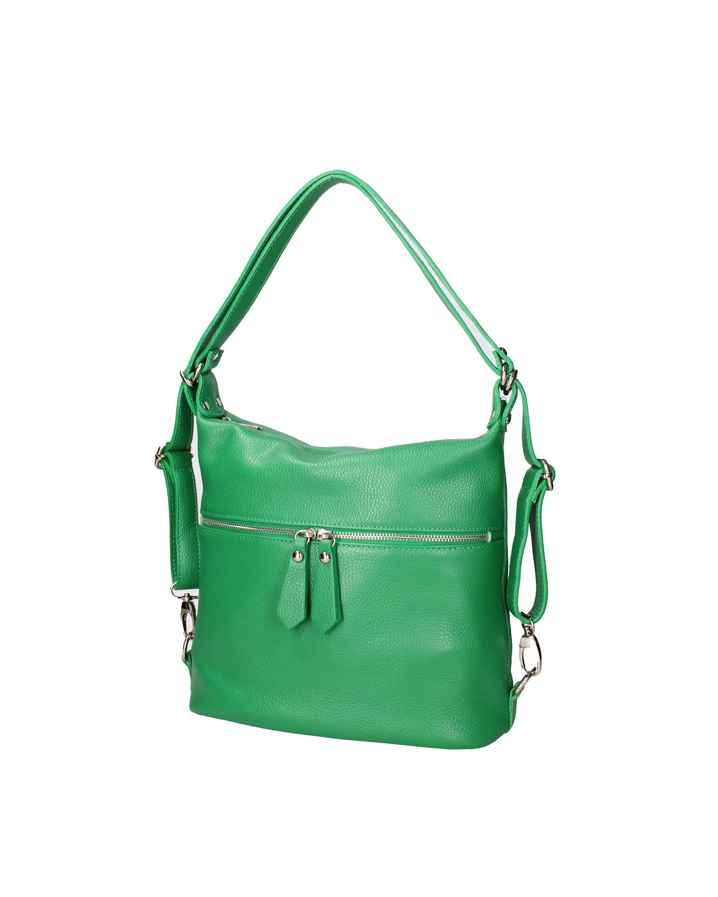 Bianca Borsa a spalla convertibile in zaino da donna In Vera pelle