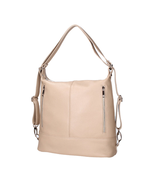 Anjelica Borsa a spalla convertibile in zaino da donna In Vera pelle