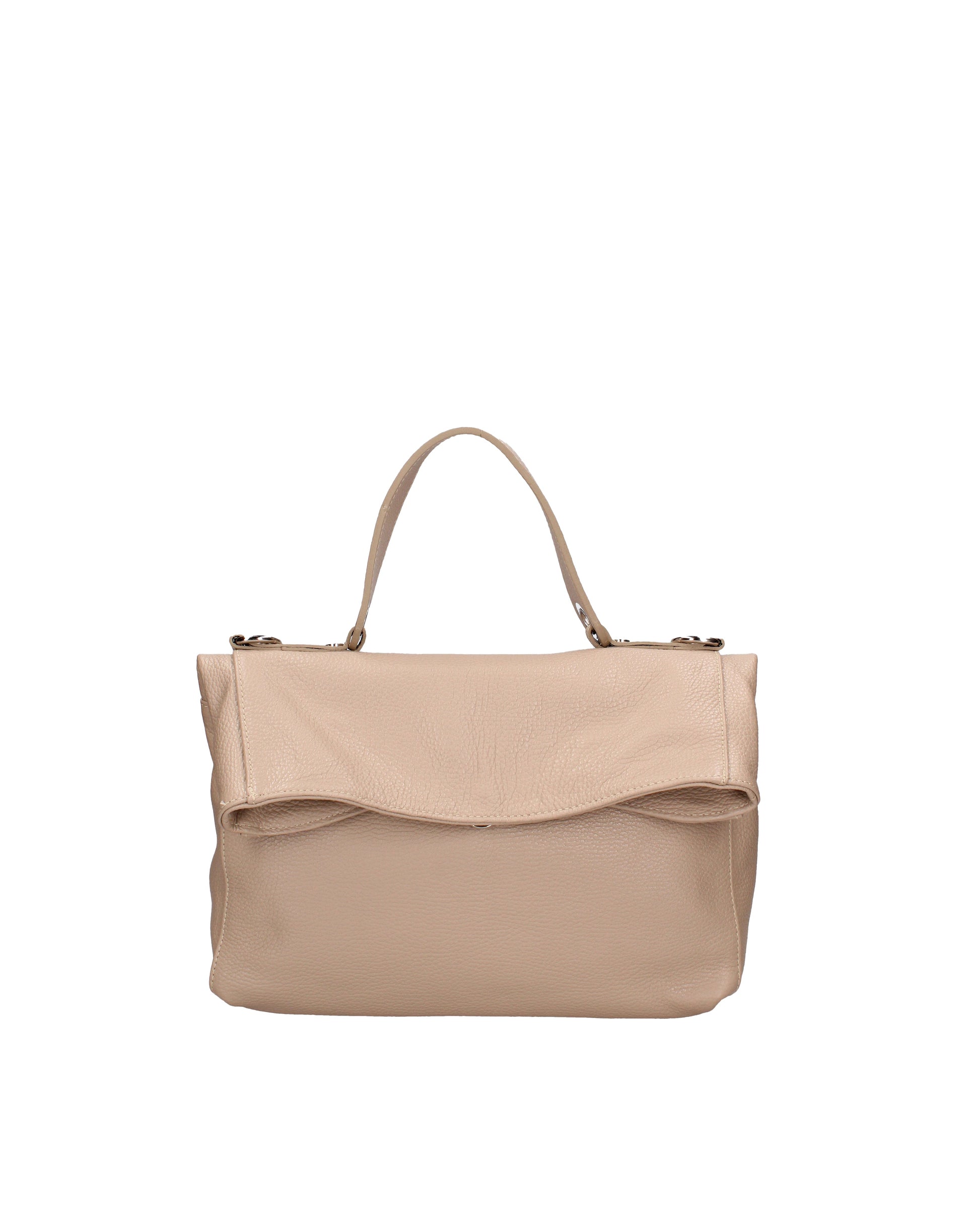 Borsa a spalla convertibile in zaino da donna In Vera pelle | Viola Castellani | VC220715923FBG-D05_CAPPUCCINO
