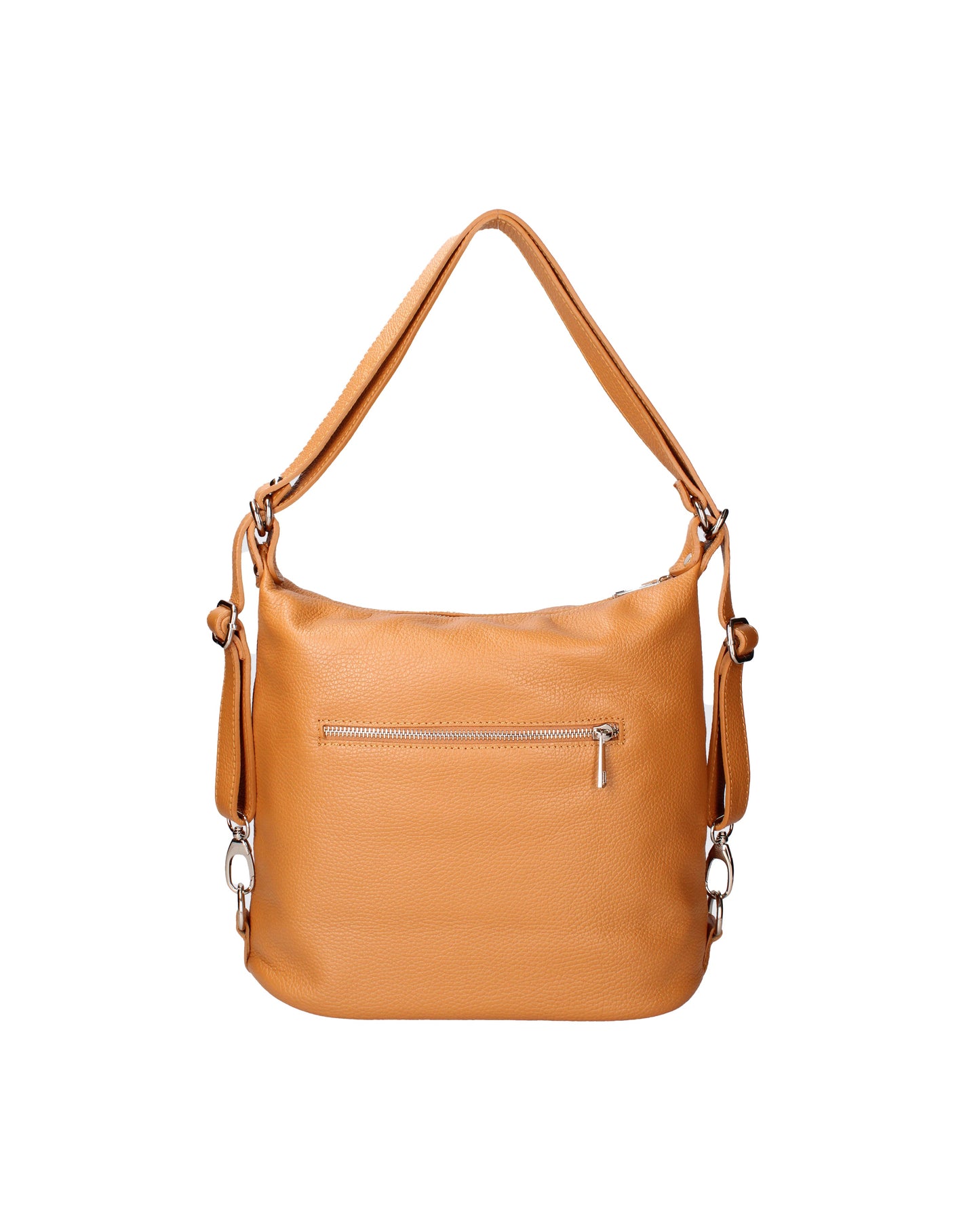 Bianca Borsa a spalla convertibile in zaino da donna In Vera pelle