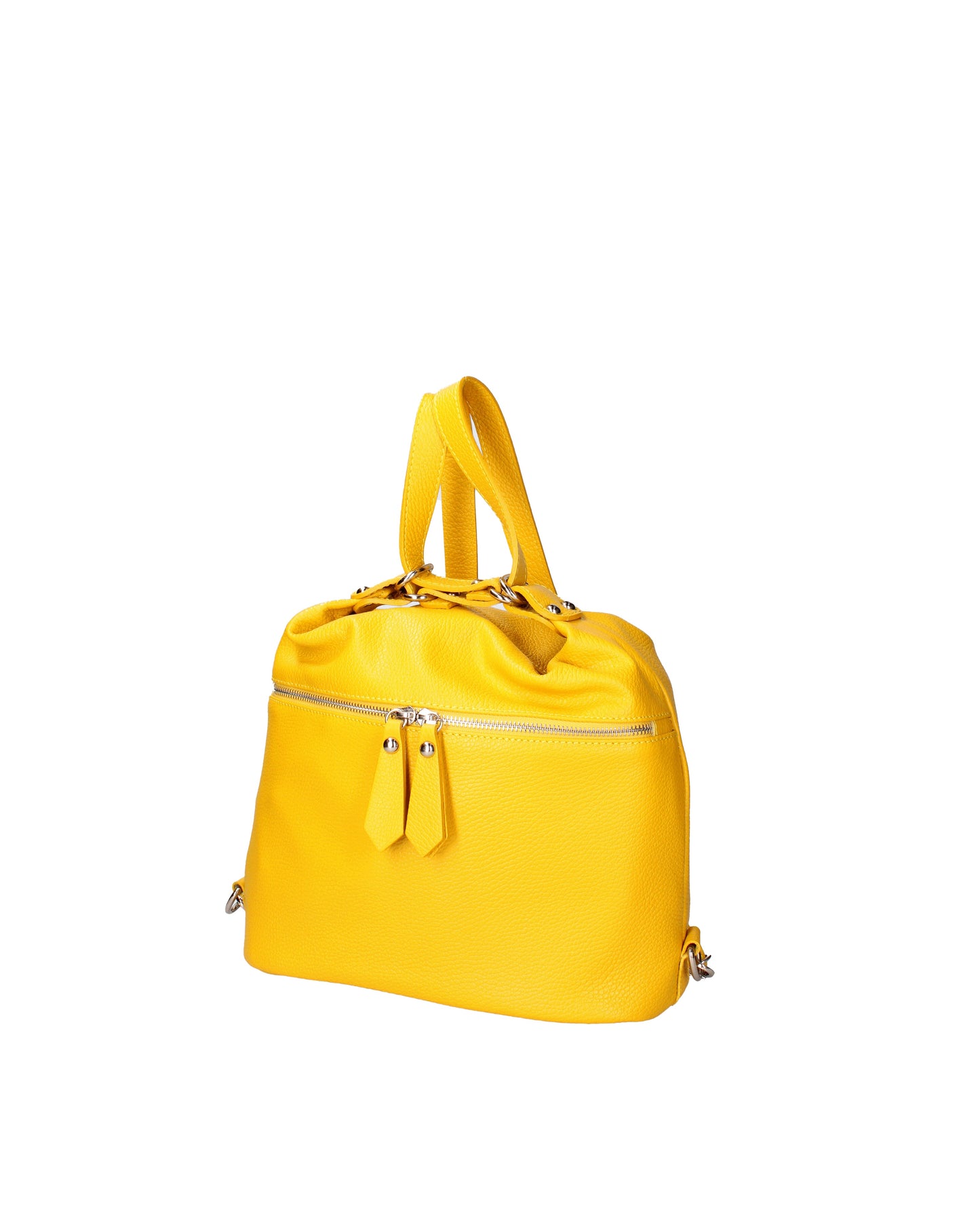 Bianca Borsa a spalla convertibile in zaino da donna In Vera pelle