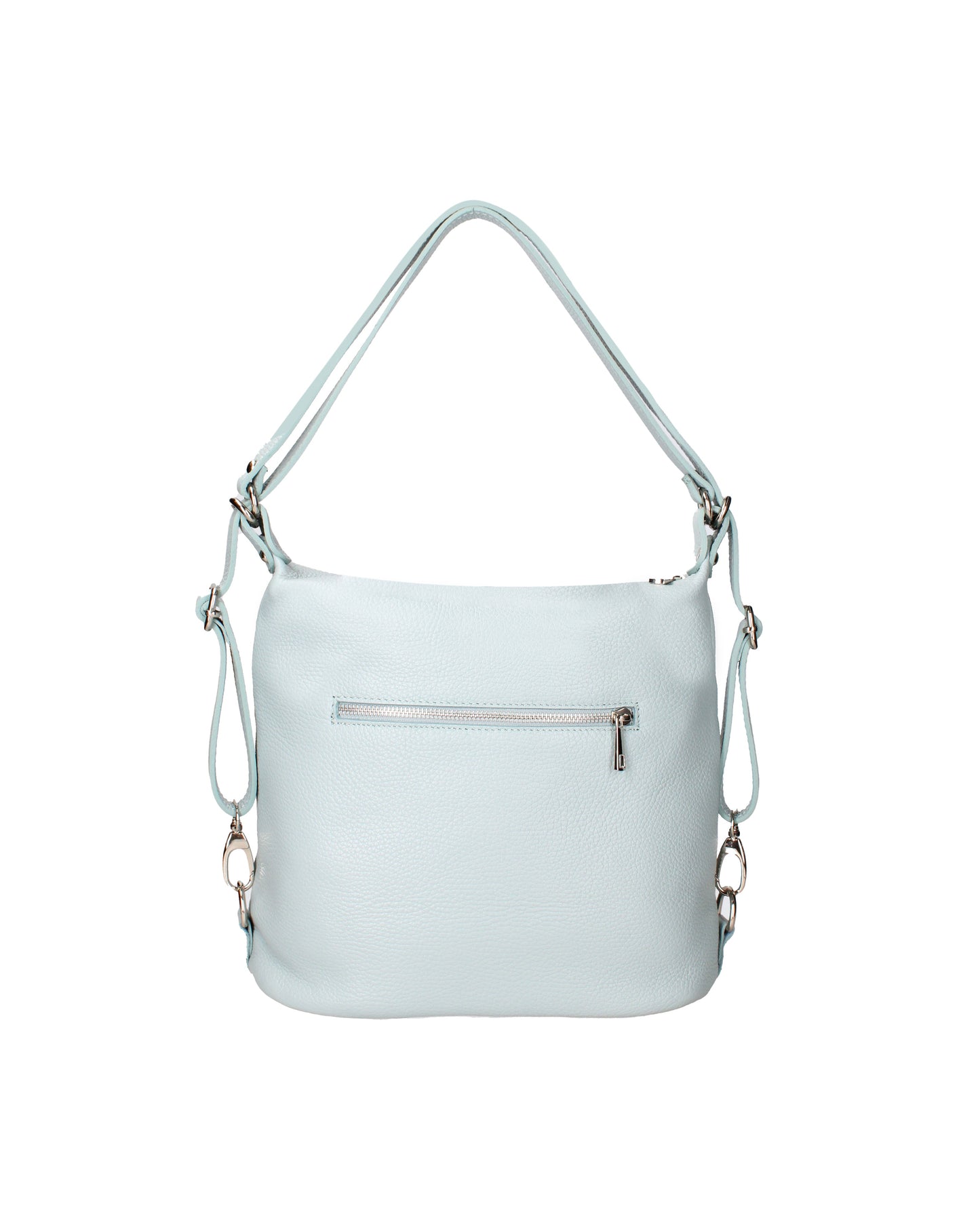 Bianca Borsa a spalla convertibile in zaino da donna In Vera pelle