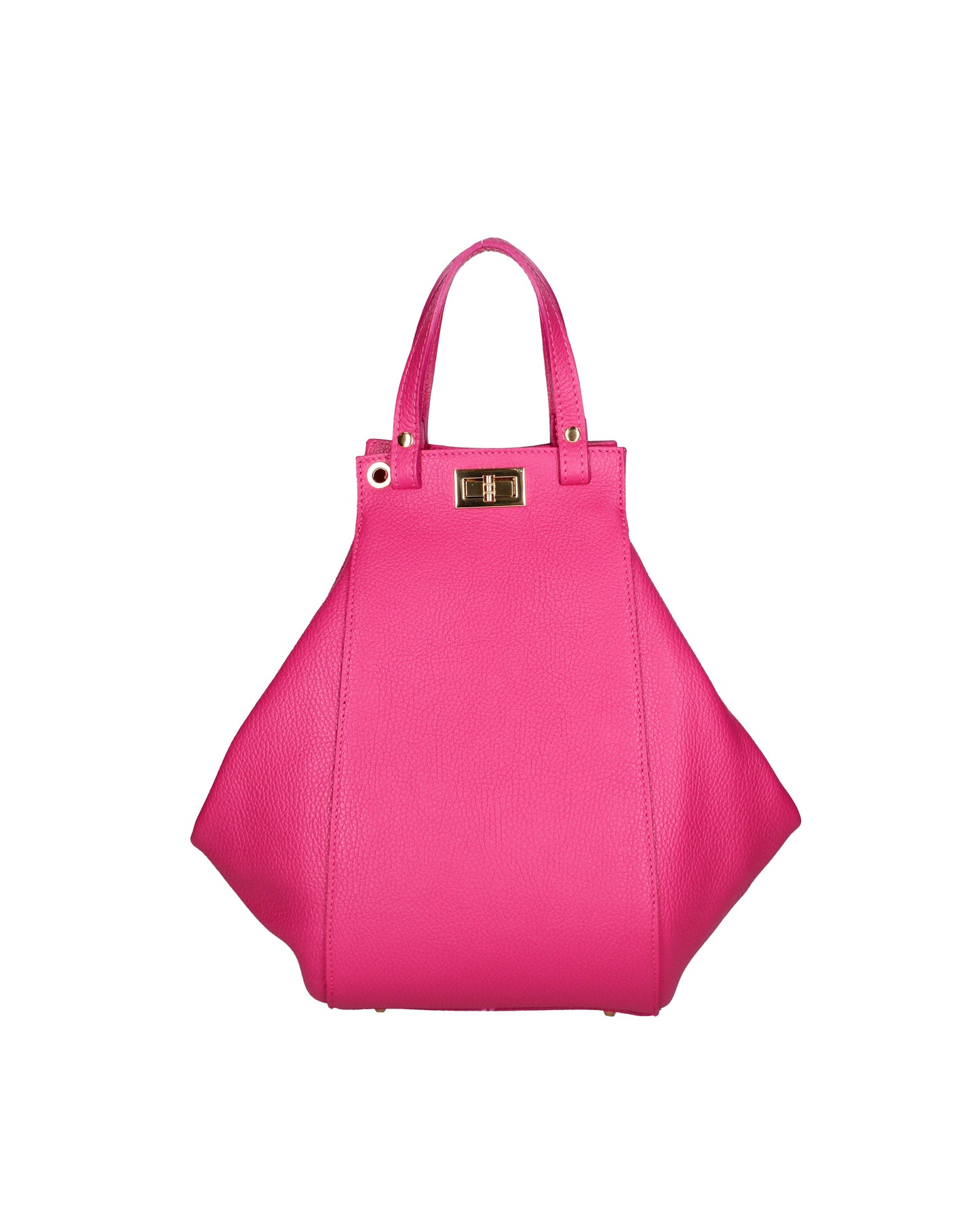 Borsa a mano da donna In Vera pelle | Viola Castellani | VC220716223FBG-D02_FUXIA