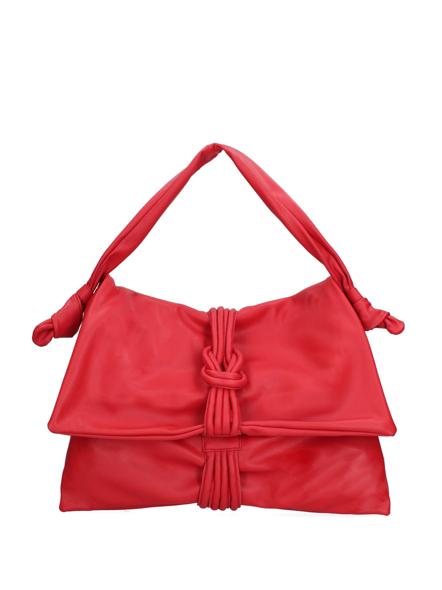 Borsa a spalla da donna In Vera pelle | Viola Castellani | VC220717123FBG-S58_ROSSO_FUOCO