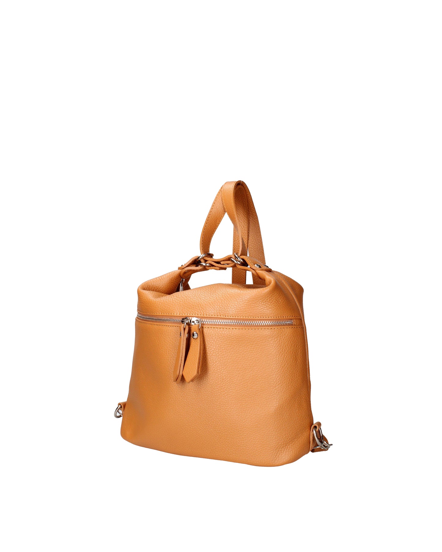 Bianca Borsa a spalla convertibile in zaino da donna In Vera pelle