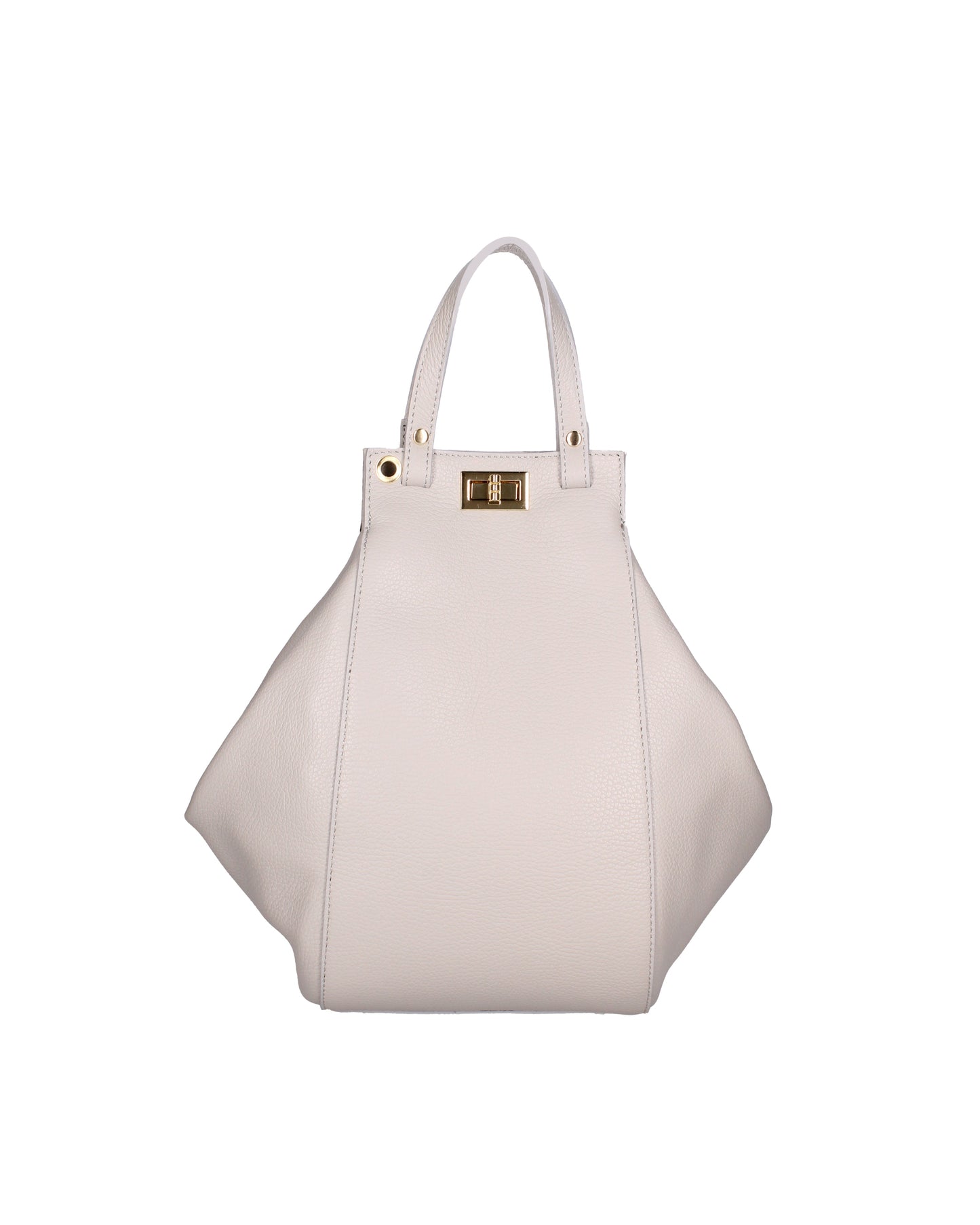 Borsa a mano da donna In Vera pelle | Viola Castellani | VC220716223FBG-D86_GRIGIO_PERLA