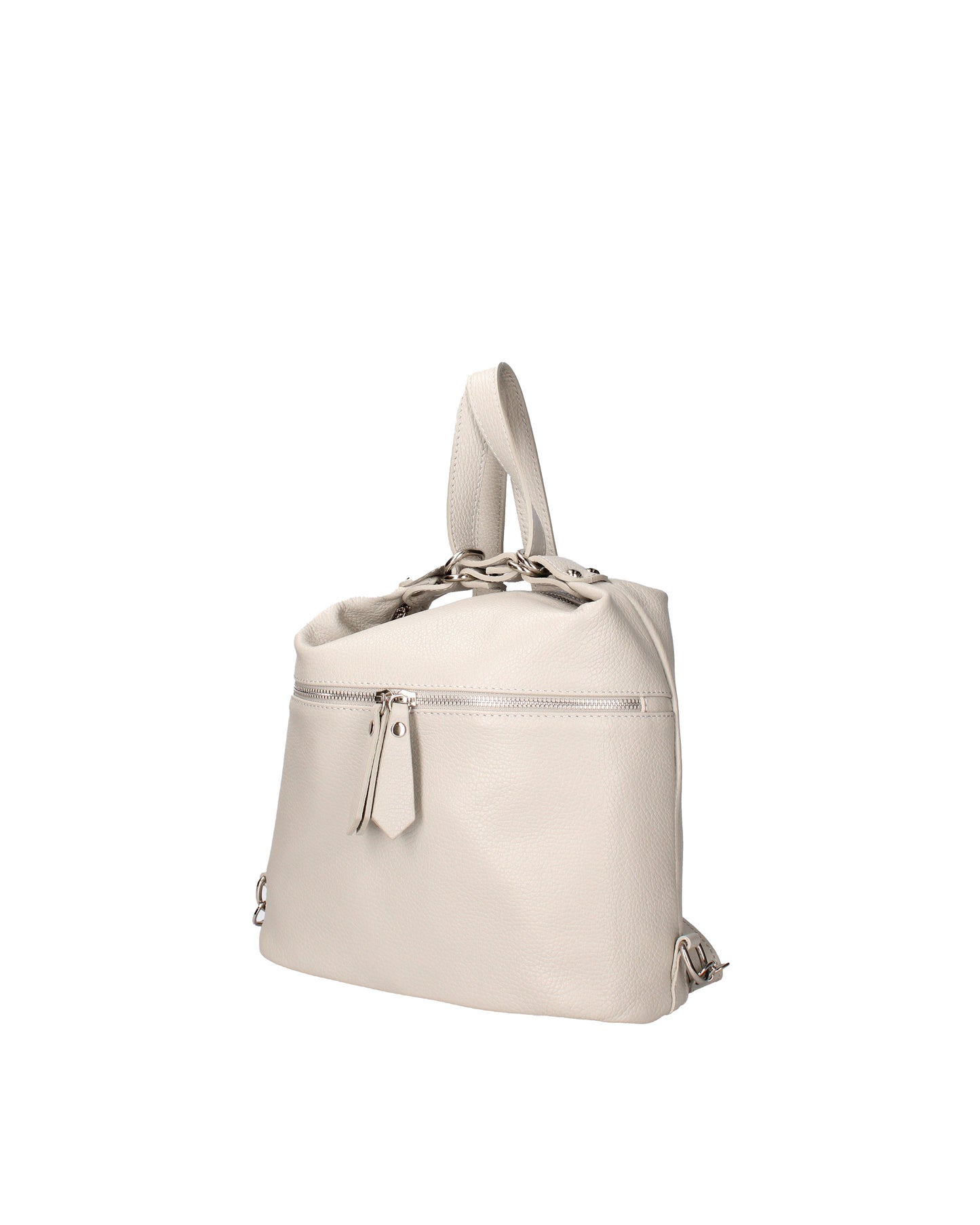 Bianca Borsa a spalla convertibile in zaino da donna In Vera pelle