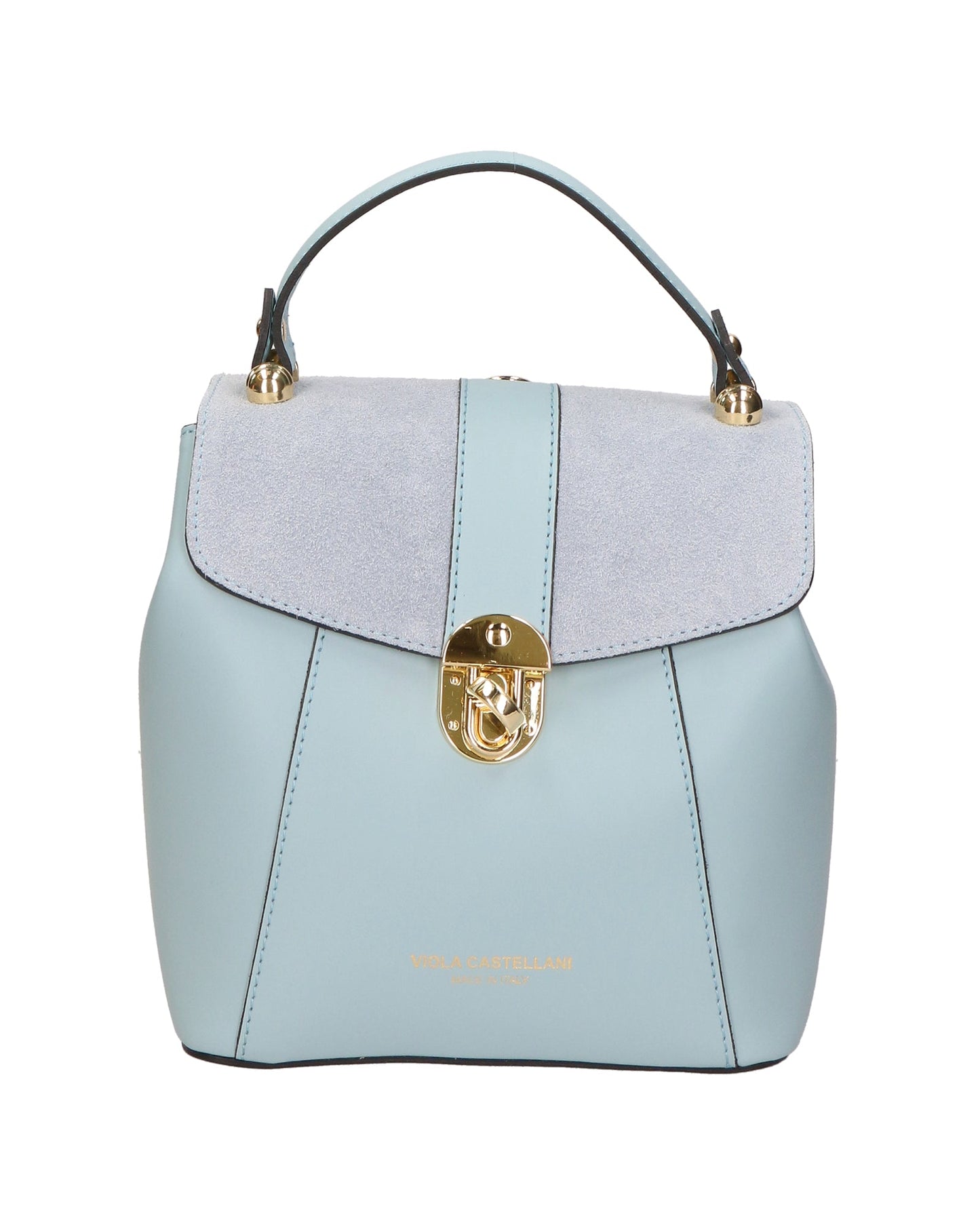 zaino da donna In Vera pelle | viola castellani | GLX2254809823FBG-L366_CIELO