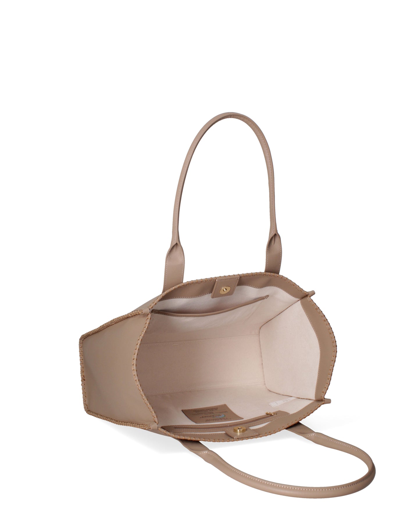 Borsa a spalla da donna 100% recycled leather