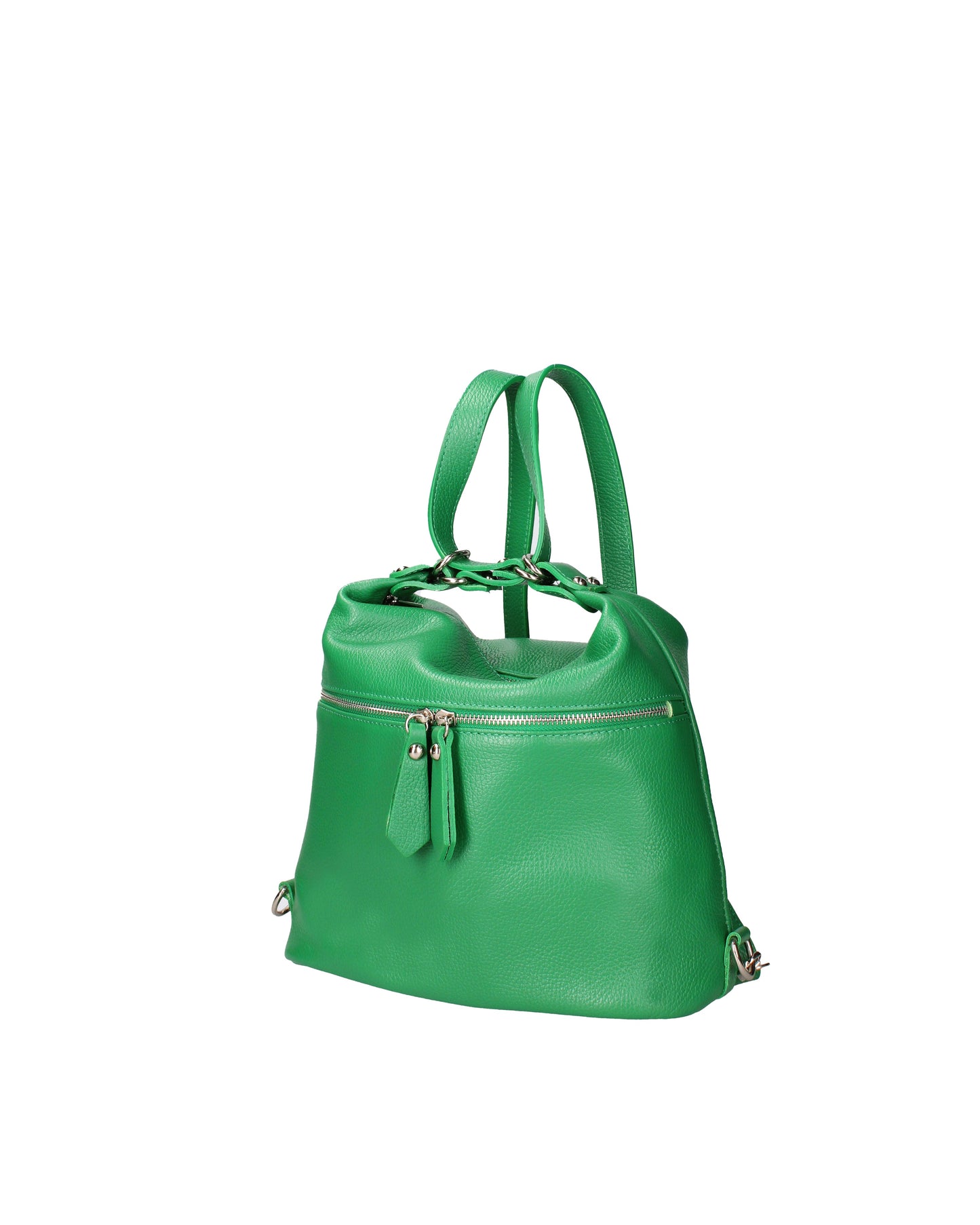 Bianca Borsa a spalla convertibile in zaino da donna In Vera pelle