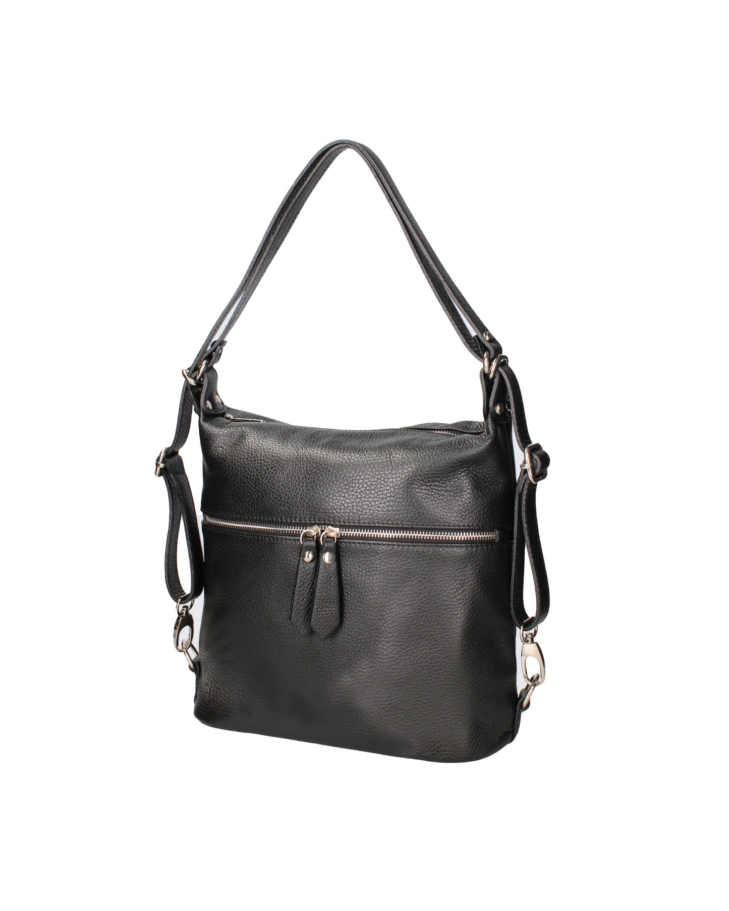 Bianca Borsa a spalla convertibile in zaino da donna In Vera pelle
