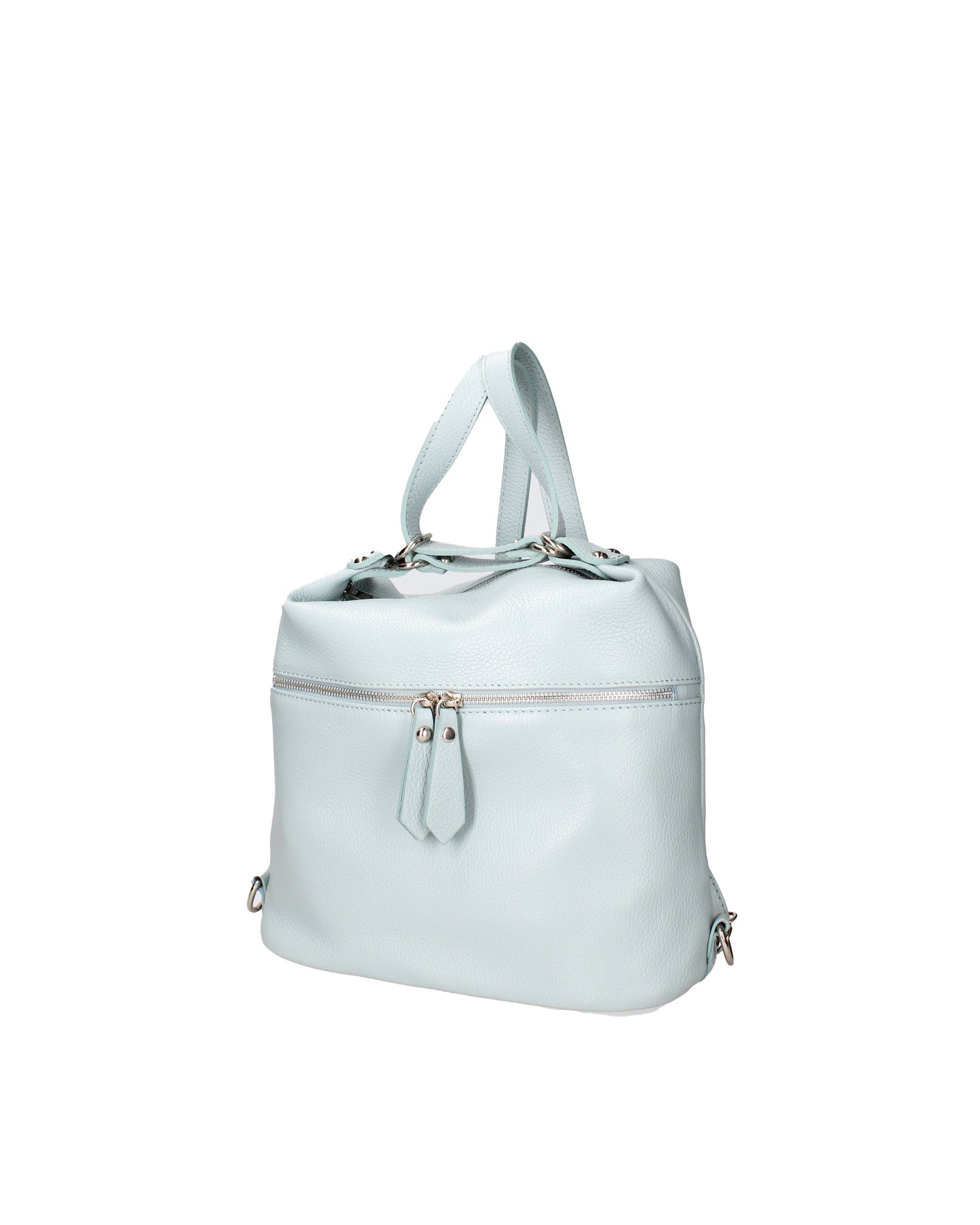 Bianca Borsa a spalla convertibile in zaino da donna In Vera pelle