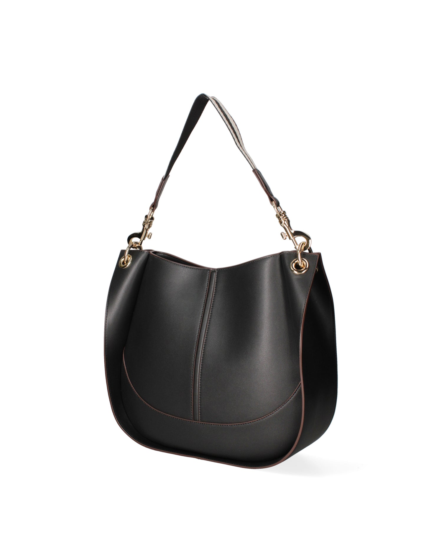 Borsa a spalla da donna 100% recycled leather