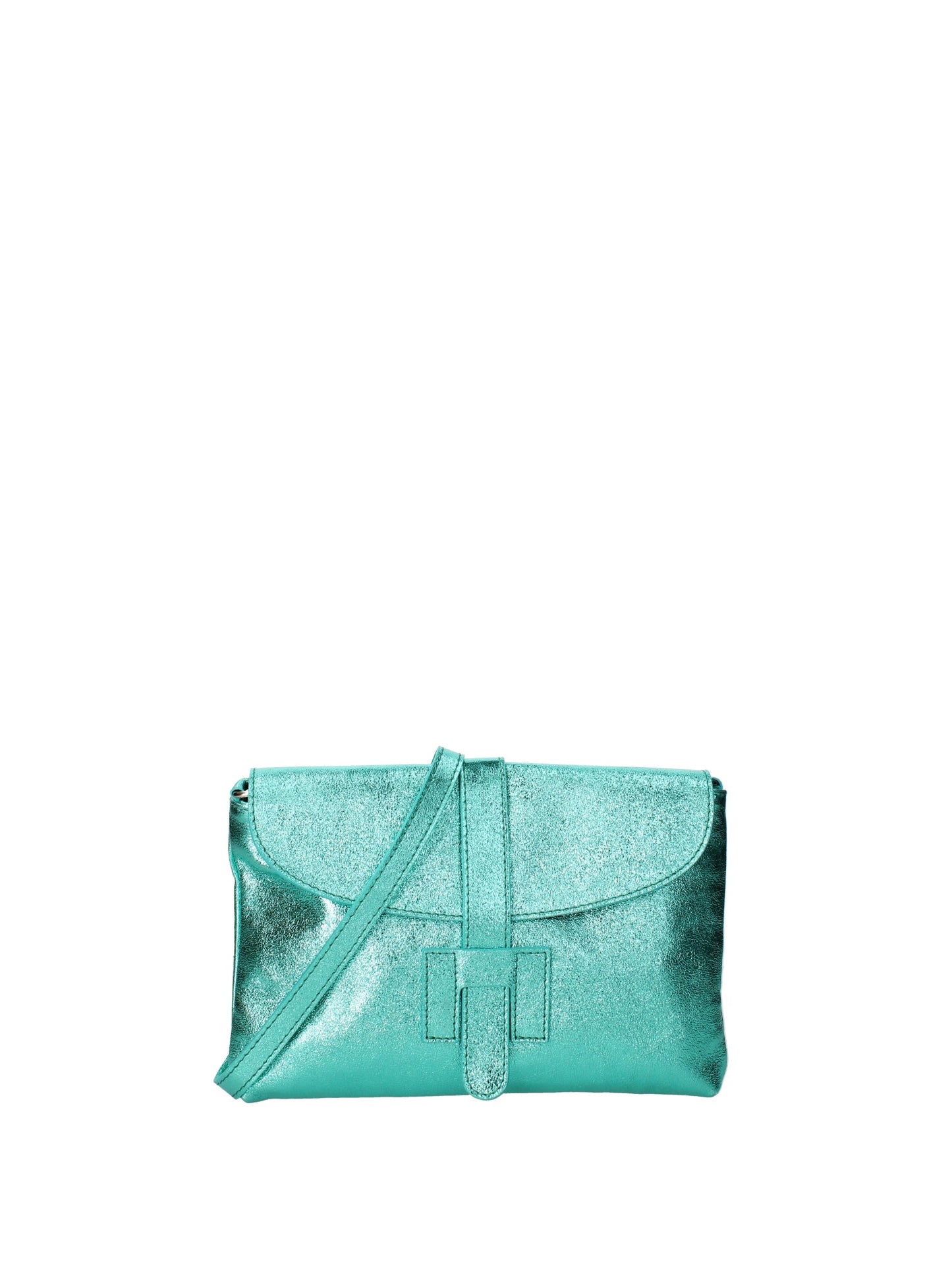 Pochette da donna In Vera pelle | Viola Castellani | VC220716323FBG-L037_TURCHESE