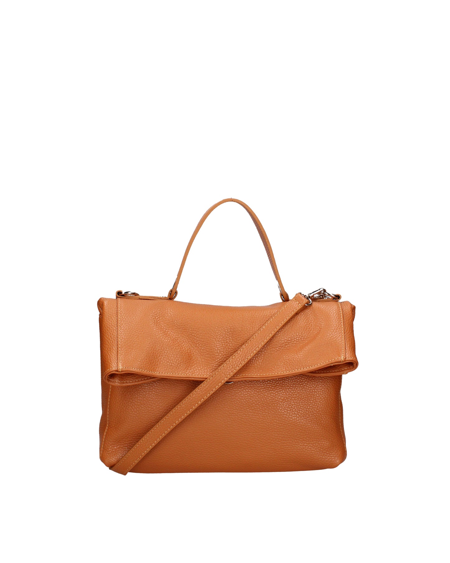 Borsa a spalla convertibile in zaino da donna In Vera pelle