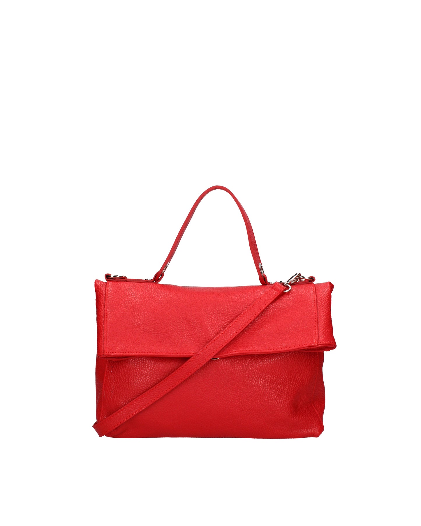 Borsa a spalla convertibile in zaino da donna In Vera pelle