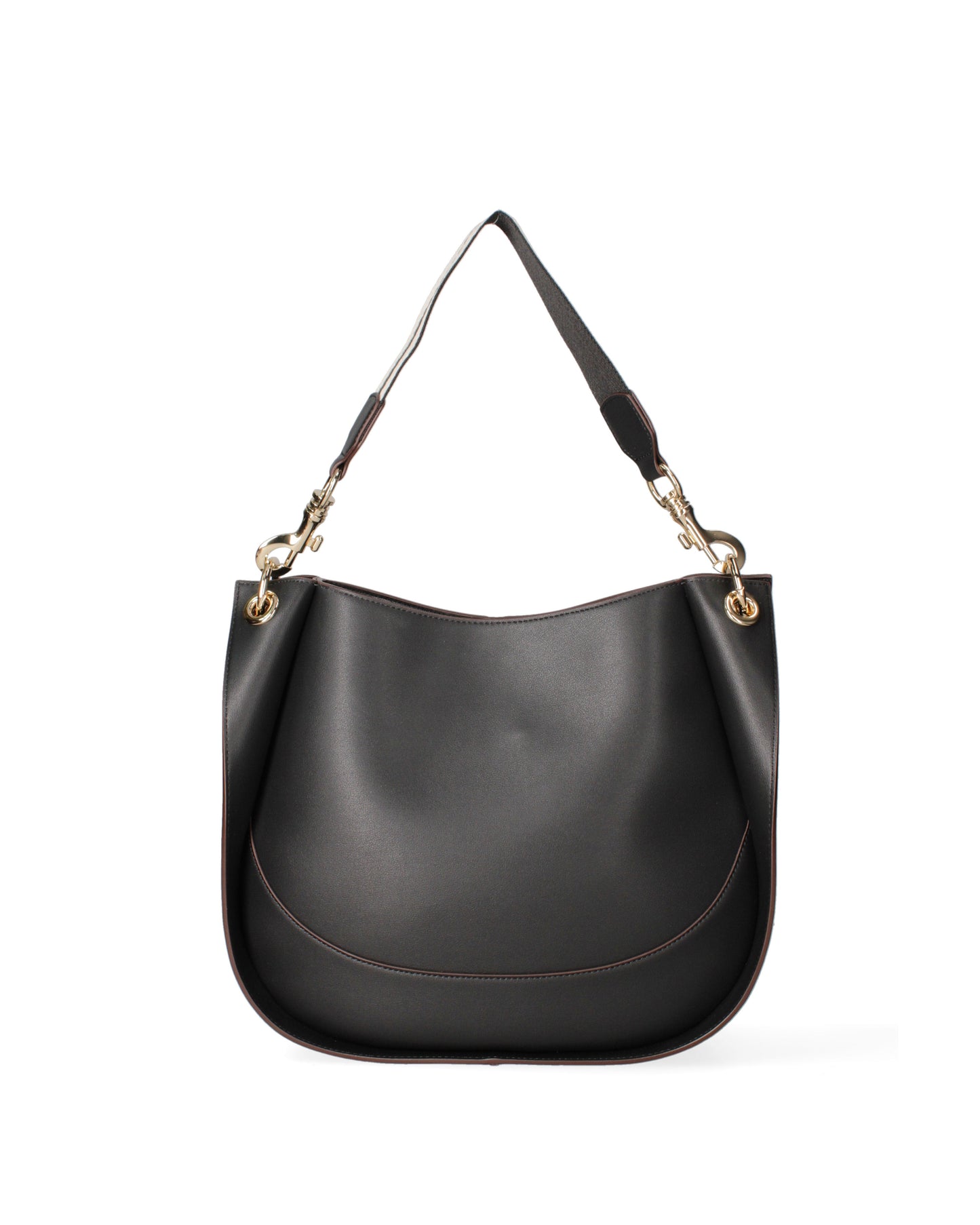 Borsa a spalla da donna 100% recycled leather