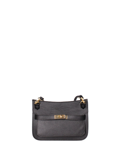 Borsa a tracolla da donna In Vera pelle | Viola Castellani | VC220714523FBG-D28_NERO