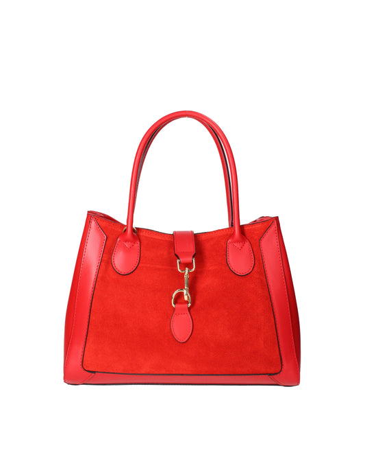 Borsa a mano da donna In Vera pelle | Viola Castellani | VC220715023FBG-L214_ROSSO