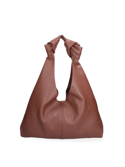 Borsa a spalla da donna In Vera pelle | Viola Castellani | VC220715623FBG-D21_MARRONE