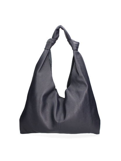 Borsa a spalla da donna In Vera pelle | Viola Castellani | VC220715623FBG-D26_BLU_SCURO