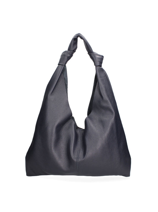 Borsa a spalla da donna In Vera pelle | Viola Castellani | VC220715623FBG-D26_BLU_SCURO