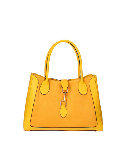 Borsa a mano da donna In Vera pelle | Viola Castellani | VC220715023FBG-L224_GIALLO