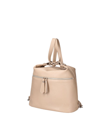 Bianca Borsa a spalla convertibile in zaino da donna In Vera pelle
