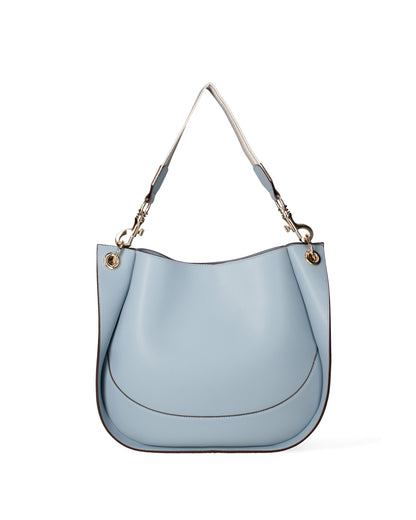 Borsa a spalla da donna 100% recycled leather