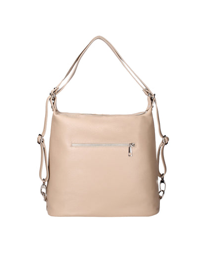 Anjelica Borsa a spalla convertibile in zaino da donna In Vera pelle