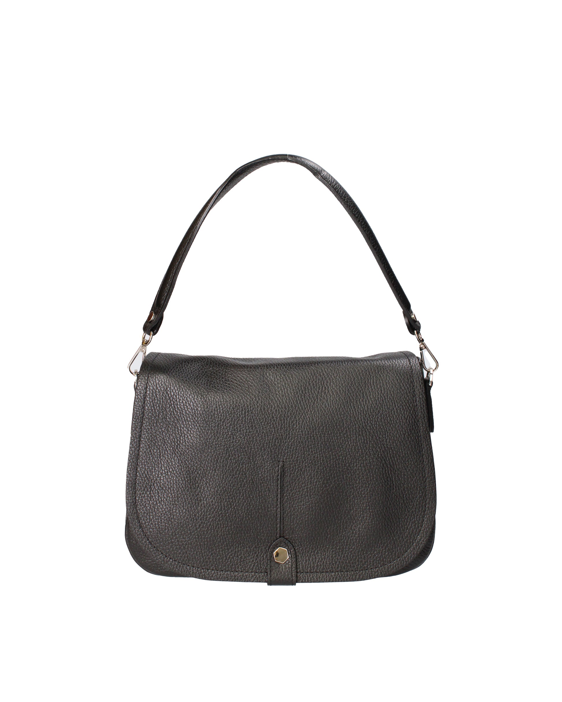 Borsa a spalla da donna In Vera pelle | Viola Castellani | VC220713923FBG-D28_NERO
