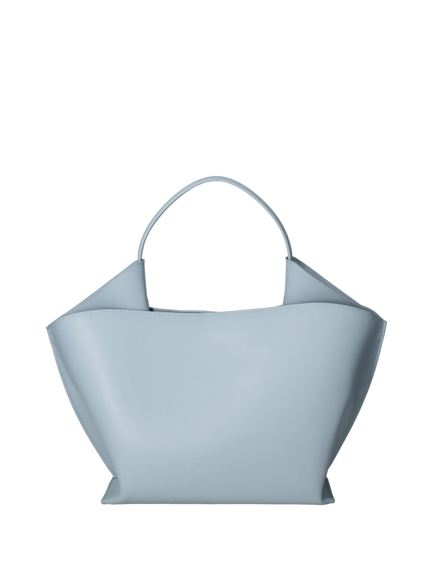 Borsa a mano da donna 100% recycled leather | Viola Castellani | VC220722623FBG-Cielo