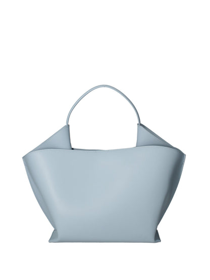 Borsa a mano da donna 100% recycled leather | Viola Castellani | VC220722623FBG-Cielo