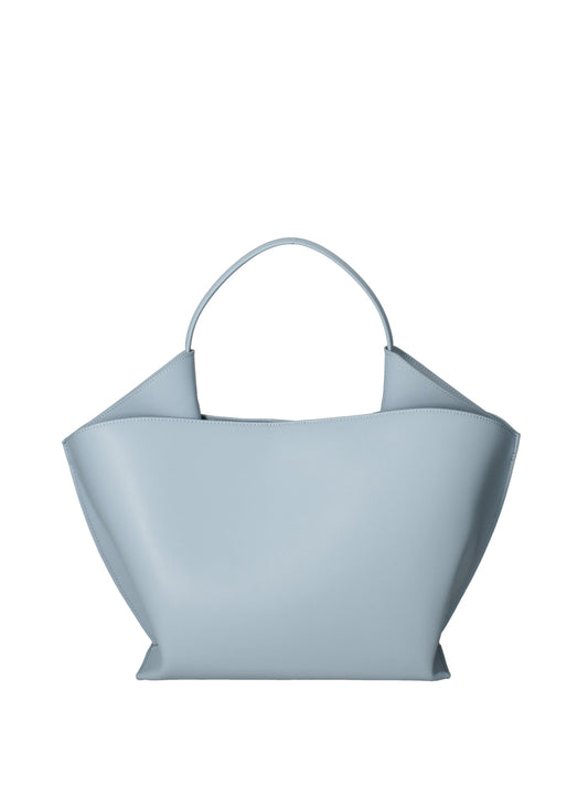 Borsa a mano da donna 100% recycled leather | Viola Castellani | VC220722623FBG-Cielo