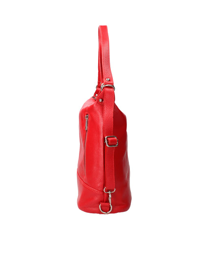 Anjelica Borsa a spalla convertibile in zaino da donna In Vera pelle