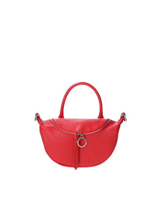 Borsa a mano da donna In Vera pelle | Viola Castellani | VC220714223FBG-D58_ROSSO_FUOCO